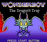 Wonder Boy - The Dragon's Trap (USA, Europe) Title Screen
